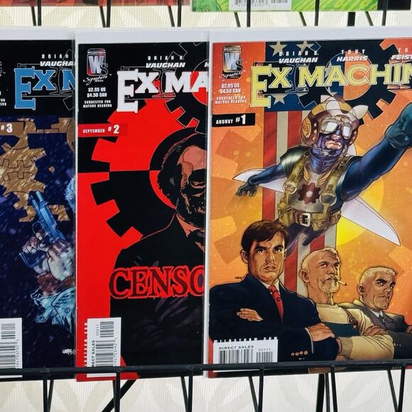 Ex Machina 1-8 Special 1-2 & Masquerade Special 1 Lot (2004 Wildstorm) - Picture 5 of 7
